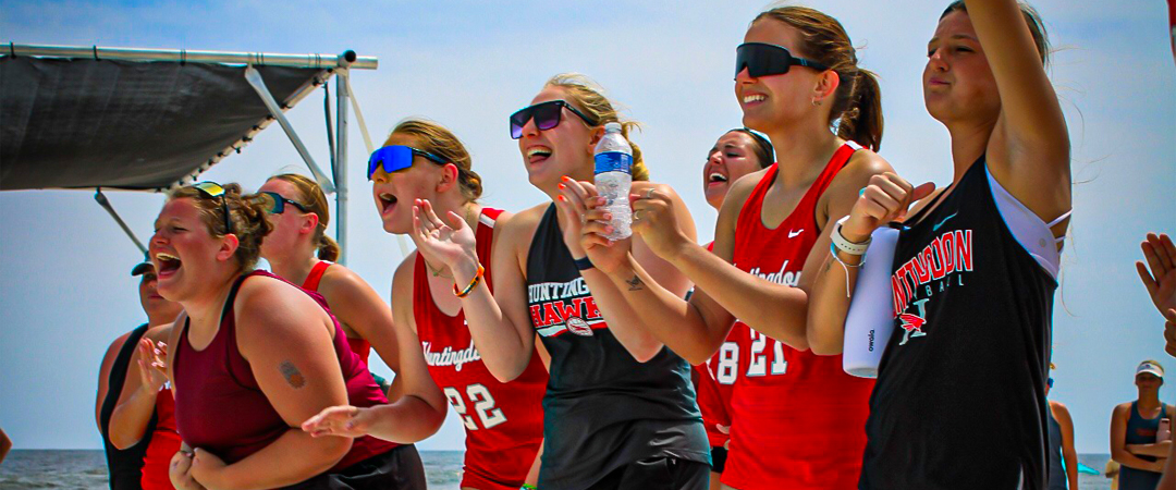 Huntingdon Volleyball Slide 1